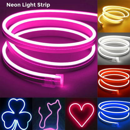 NeonFlex™ RGB LED Strip Lights – App &amp; Remote Controlled Neon Rope Lamp with Music Sync &amp; Waterproof Design