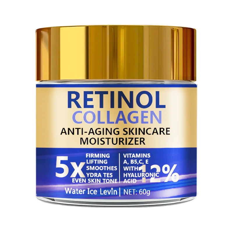 YouthRenew™ Retinol & Collagen Face Cream – Anti-Ageing Firming Moisturiser with Hyaluronic Acid 60g