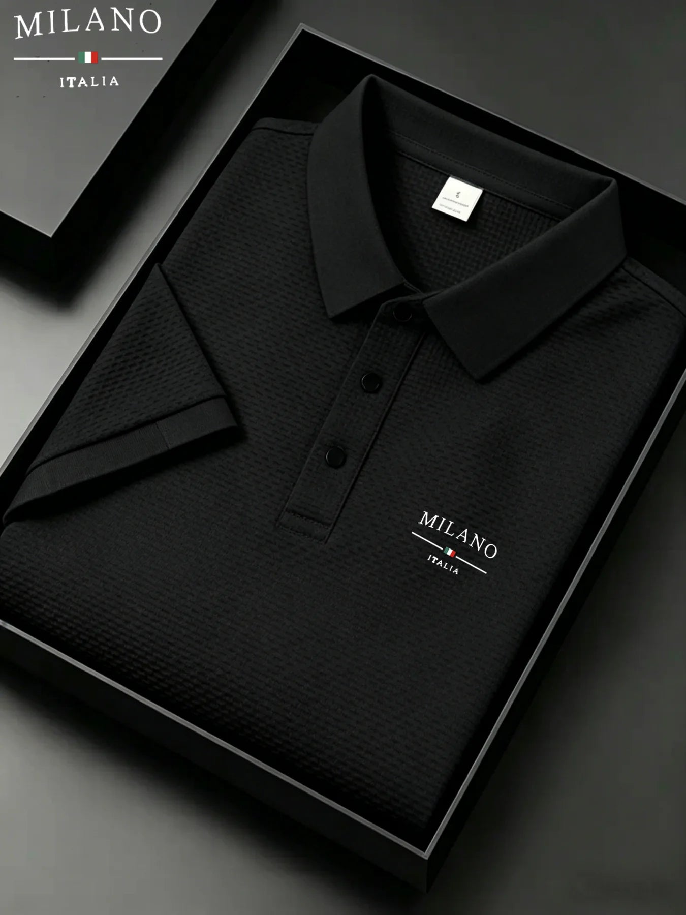 Polo de manga corta prémium para hombre | Ajuste clásico para el día a día