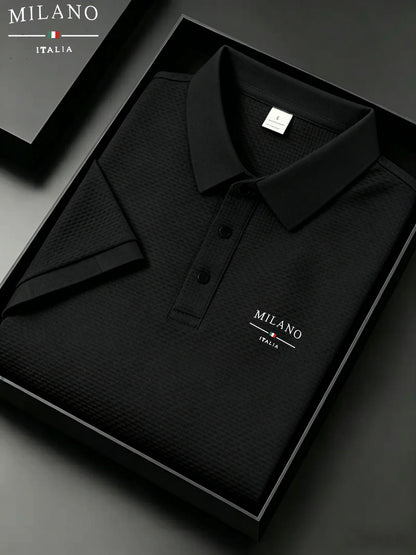 Polo de manga corta prémium para hombre | Ajuste clásico para el día a día