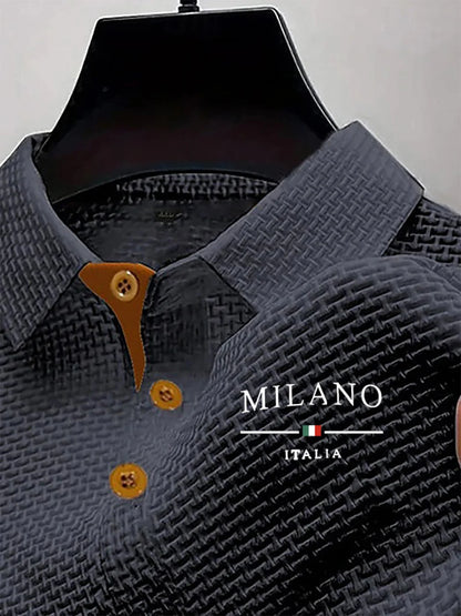 Polo de manga corta prémium para hombre | Ajuste clásico para el día a día
