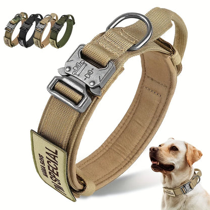 Collar de entrenamiento estilo militar CommandK9™ con asa y parche