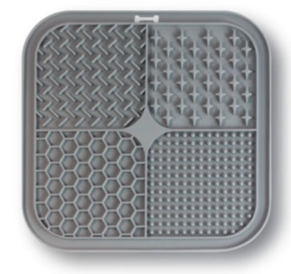 PawLick™ Silicone Slow Feeder Licking Mat – Suction Cup Anti-Choke Pet Feeding Mat