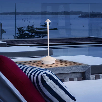 LumiTouch™ Rechargeable LED Table Lamp – Cordless Touch Sensor Bedside Light with 3 Colour Modes