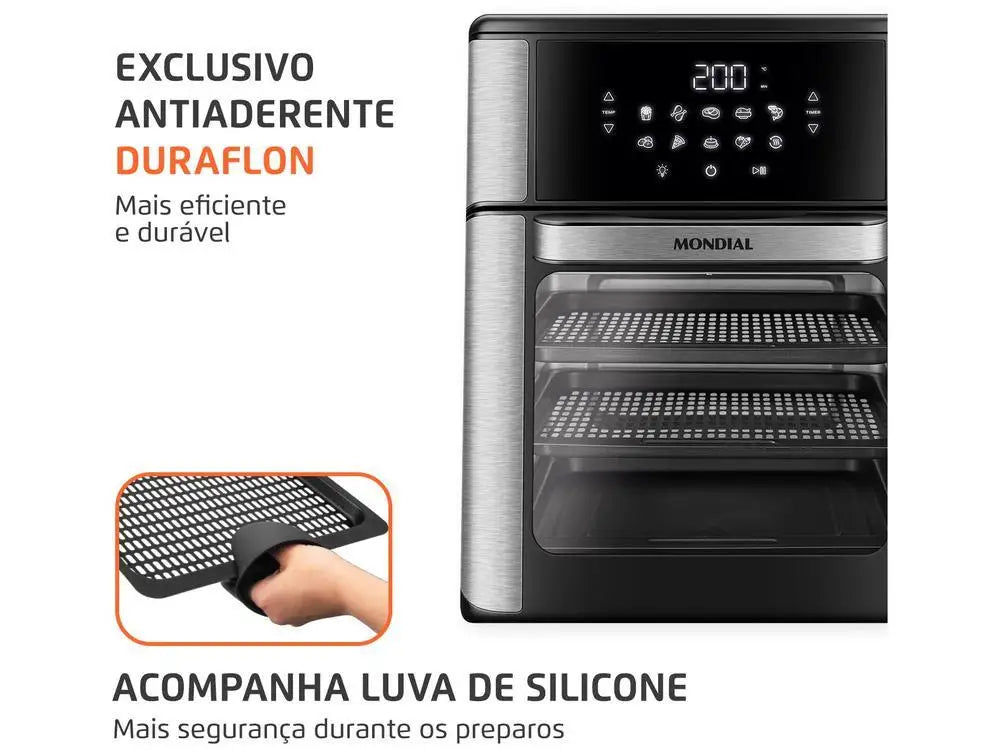 12L Large Capacity Air Fryer Oven – Oil-Free Healthy Cooking with Rapid Hot Air