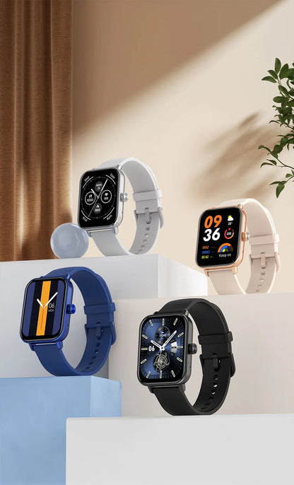 Sports Smart Watch, Fitness Tracker Watch, Bluetooth Smartwatch, Health Monitor Watch, Unisex Smart Watch