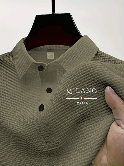 Polo de manga corta prémium para hombre | Ajuste clásico para el día a día