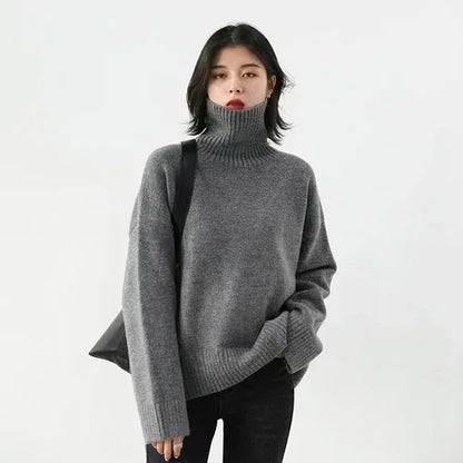 Women's Roll Neck Jumper (termo britânico para Turtleneck Sweater)