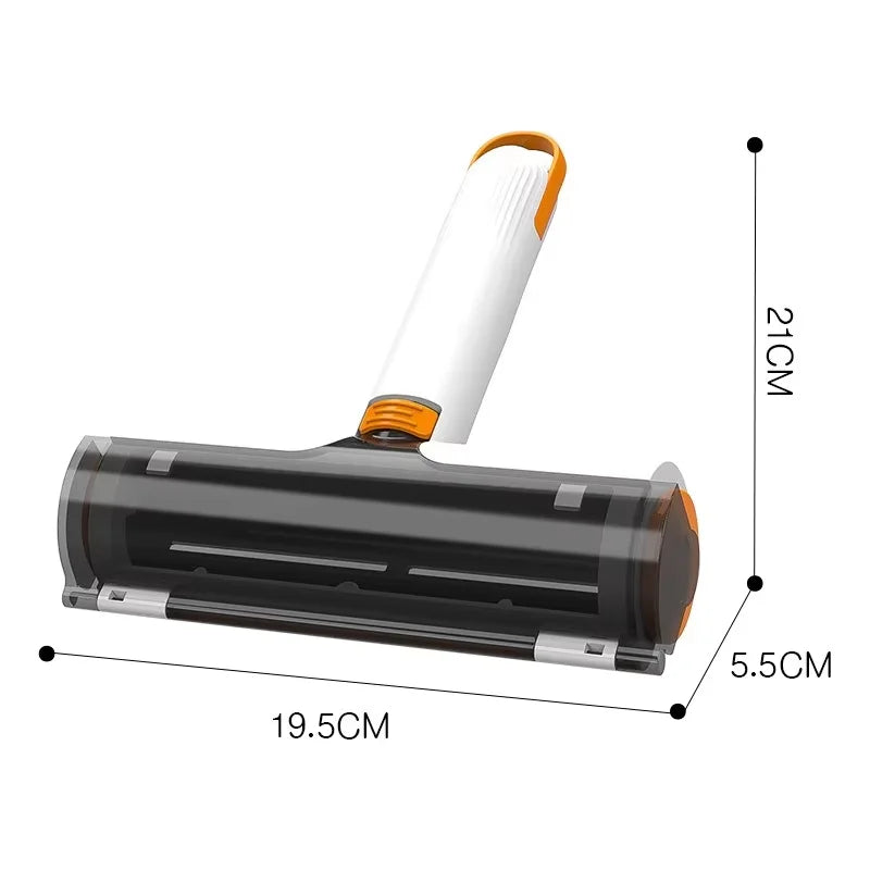 LintAway™ 2-in-1 Reusable Lint Roller – Double-Sided Pet Hair & Dust Remover for Clothes, Sofa & Bed