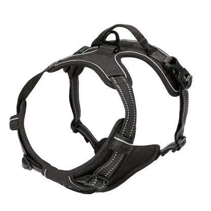 SafeStride™ Reflective Front-Clip Harness with Handle for Large Dogs