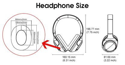 QCY H3 UltraQuiet ANC Headphones