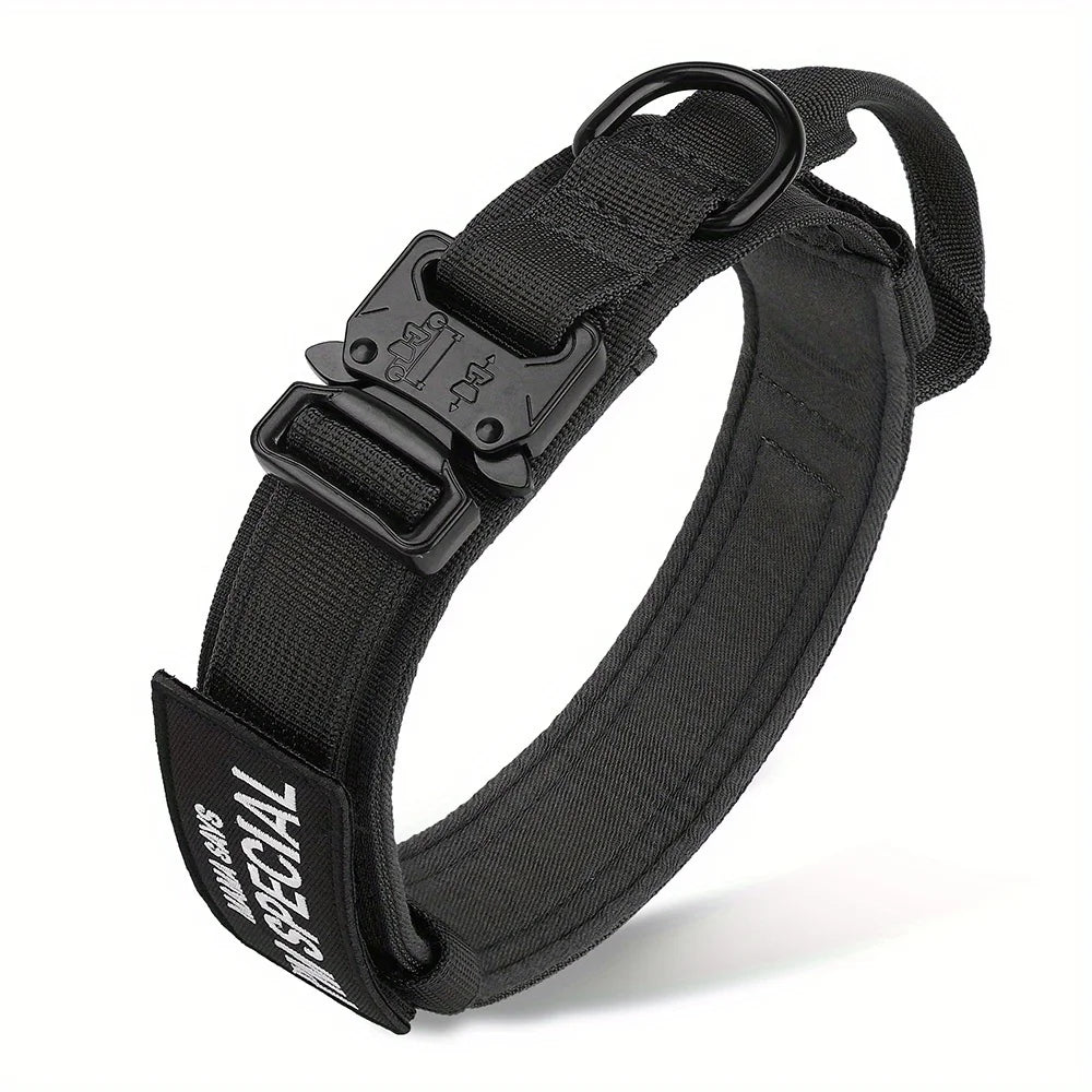 Collar de entrenamiento estilo militar CommandK9™ con asa y parche