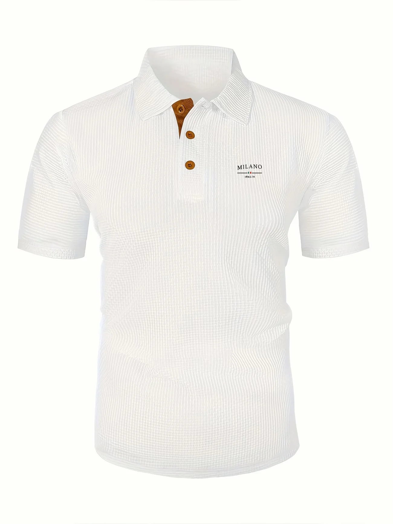Polo de manga corta prémium para hombre | Ajuste clásico para el día a día