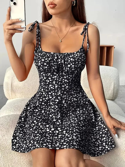 PureSummer Women’s Short Floral Dress