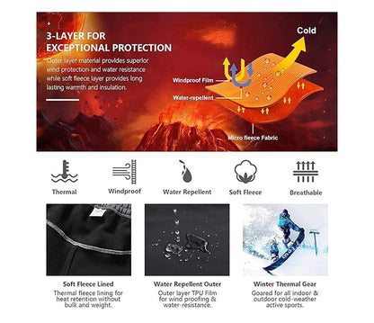 Women's Windproof Thermal Trousers | Warm Outdoor Hiking & Walking Pants