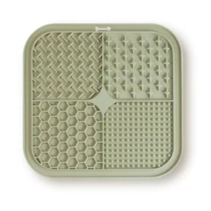 PawLick™ Silicone Slow Feeder Licking Mat – Suction Cup Anti-Choke Pet Feeding Mat