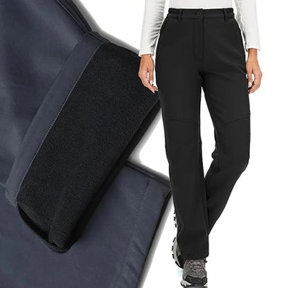 Women's Windproof Thermal Trousers | Warm Outdoor Hiking & Walking Pants