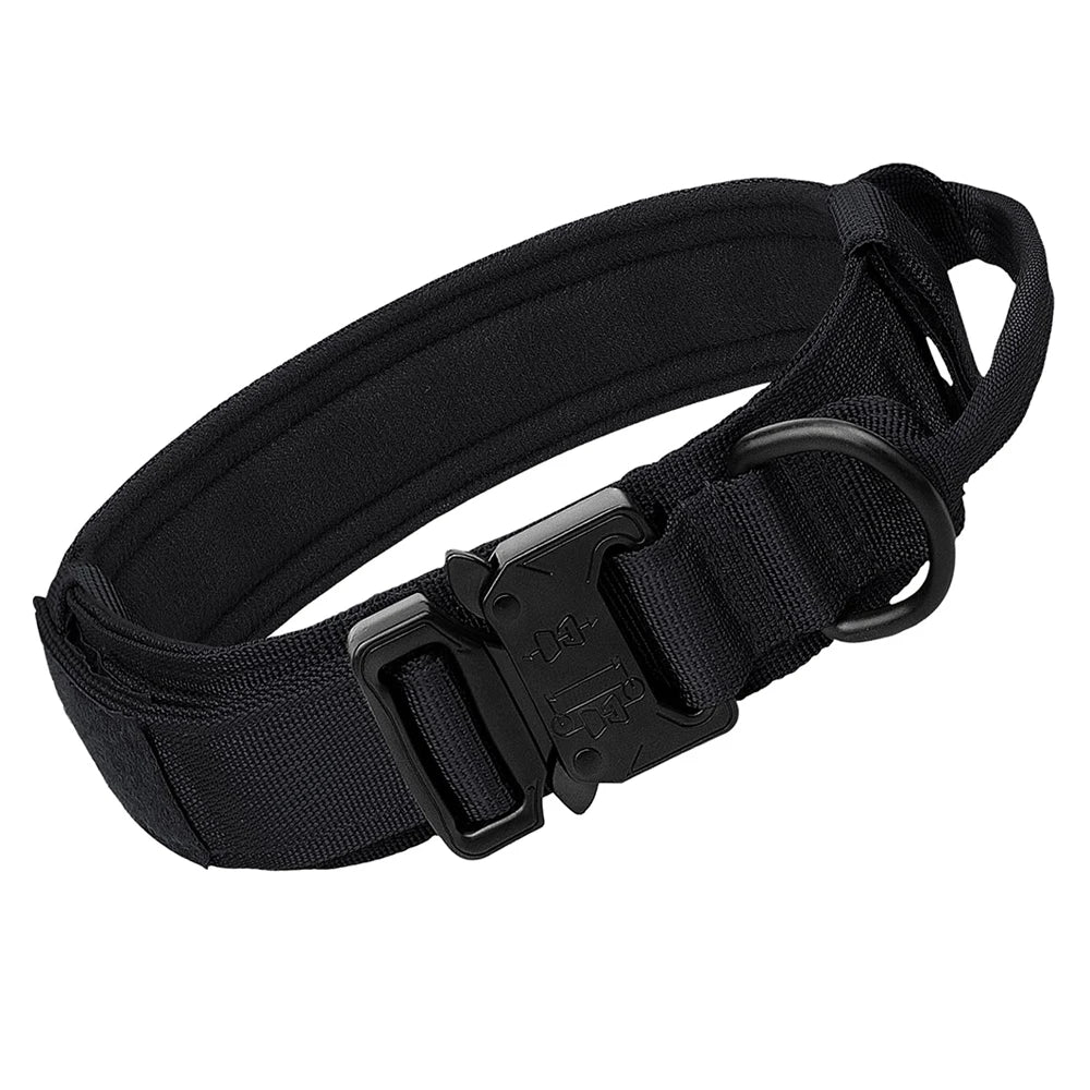 Collar de entrenamiento estilo militar CommandK9™ con asa y parche