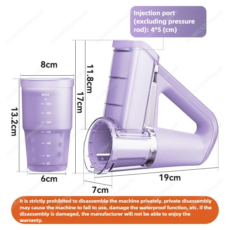 Electric Handheld Vegetable Slicer Multifunctional Cutter