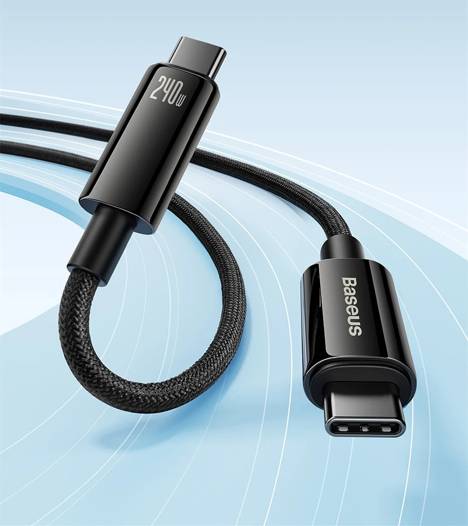 UltraCharge Pro 240W USB-C Fast Charging Cable for iPhone, MacBook & Samsung