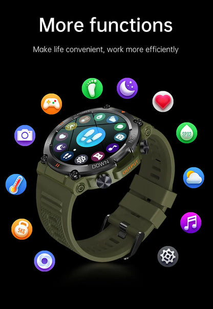 ActivePro HD Bluetooth Calling Smart Watch with Heart Rate Monitor