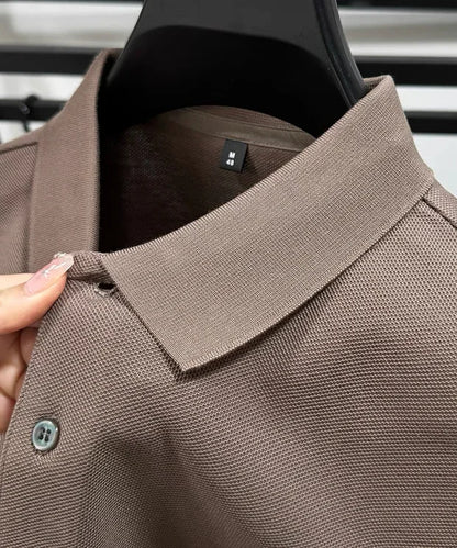 Men's Premium 100% Cotton Polo Shirt | Classic Embroidered Golf & Casual Top