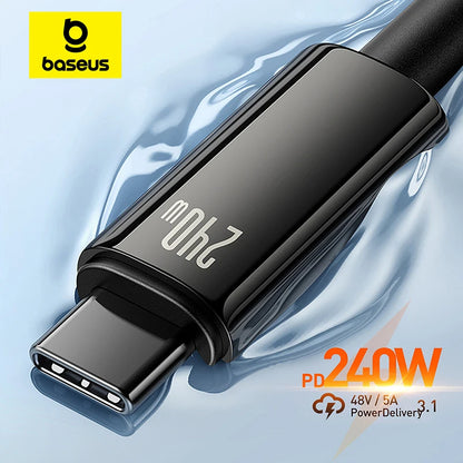 UltraCharge Pro 240W USB-C Fast Charging Cable for iPhone, MacBook & Samsung