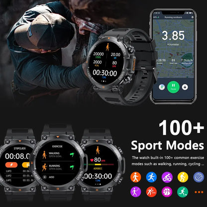 ActivePro HD Bluetooth Calling Smart Watch with Heart Rate Monitor