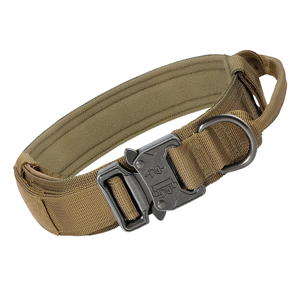 Collar de entrenamiento estilo militar CommandK9™ con asa y parche