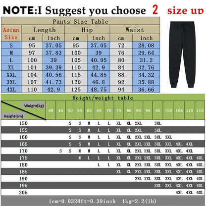 Unisex Printed Sports Trousers | Lightweight Running & Fitness Joggers
