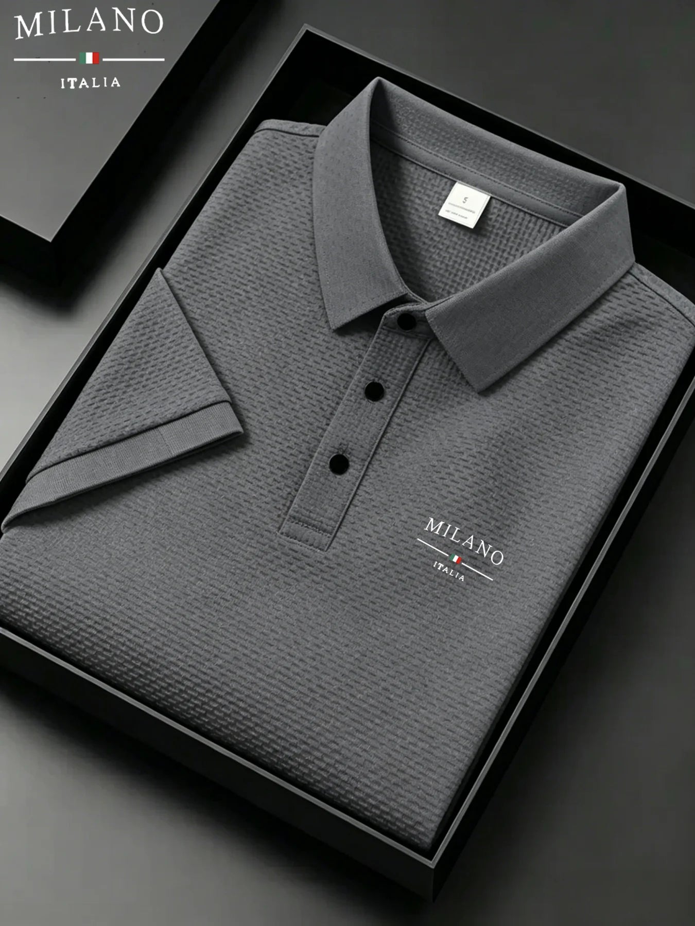 Polo de manga corta prémium para hombre | Ajuste clásico para el día a día