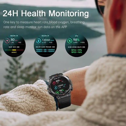 ActivePro HD Bluetooth Calling Smart Watch with Heart Rate Monitor