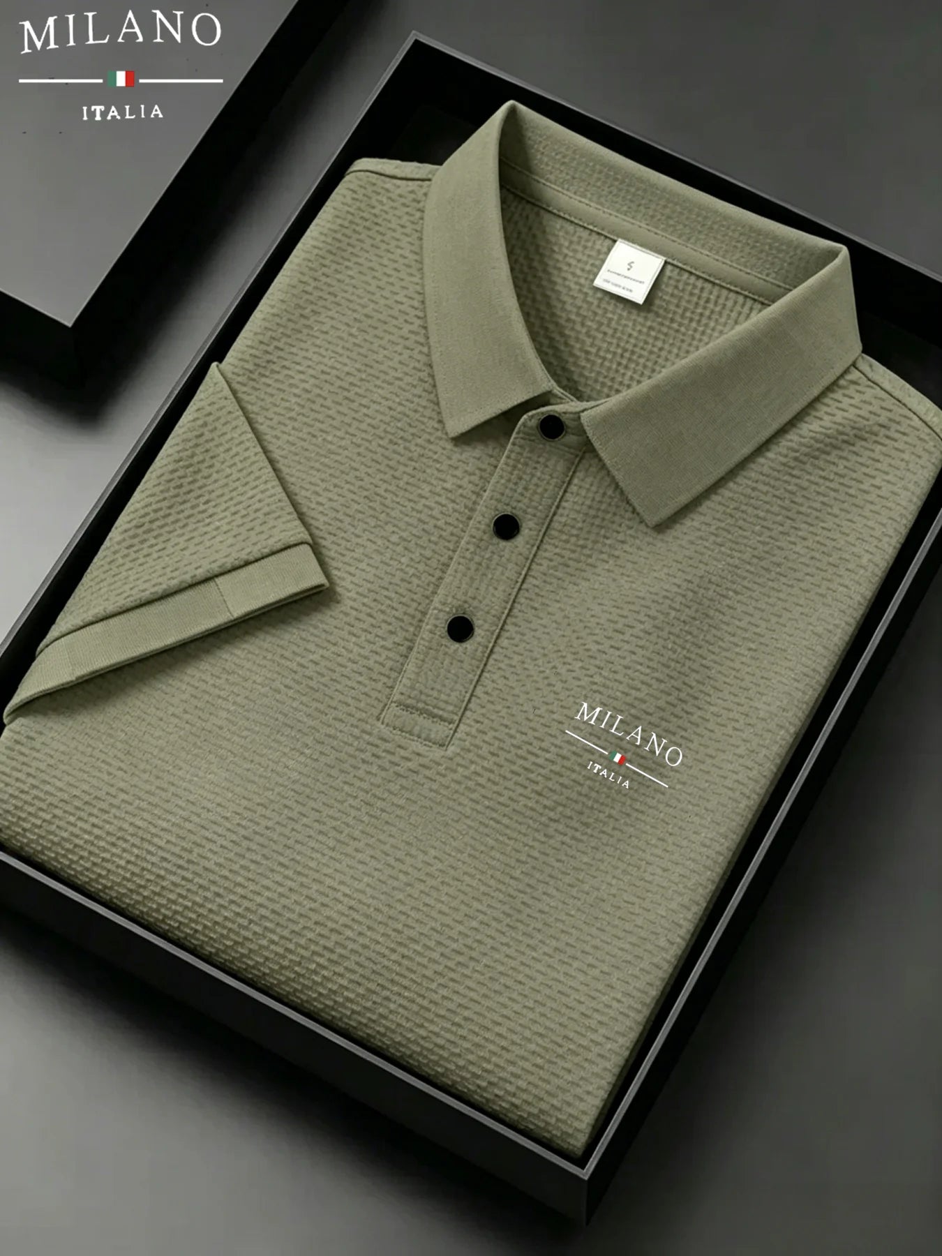 Polo de manga corta prémium para hombre | Ajuste clásico para el día a día