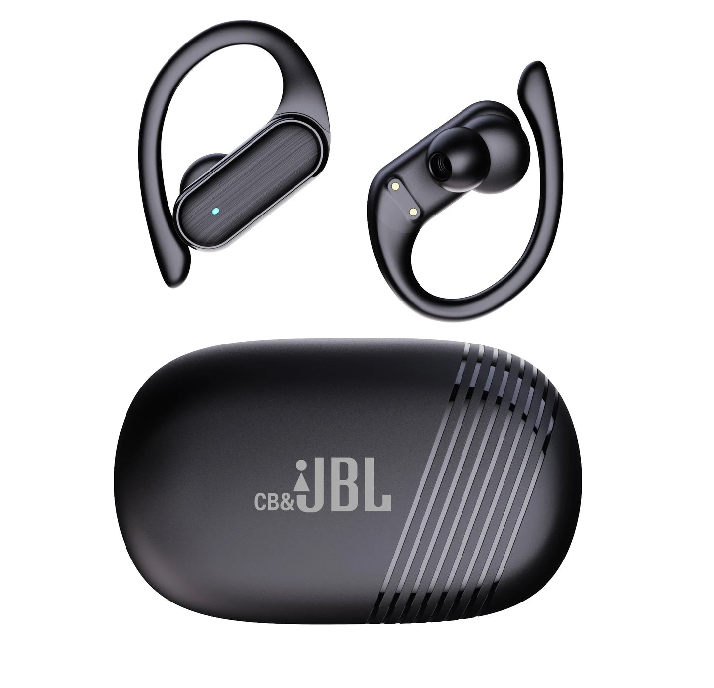 A520 Wireless TWS Earbuds – Bluetooth Sports Earphones with Secure Ear Hooks, Touch Control & Built-in Mic for Running and Gaming