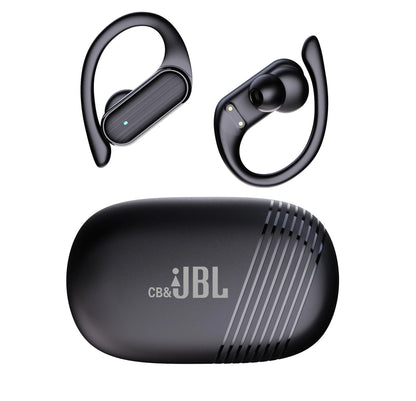 A520 Wireless TWS Earbuds – Bluetooth Sports Earphones with Secure Ear Hooks, Touch Control & Built-in Mic for Running and Gaming