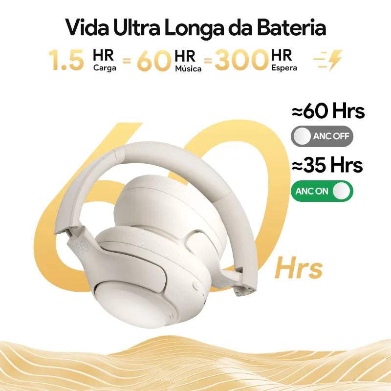 QCY H3 UltraQuiet ANC Headphones