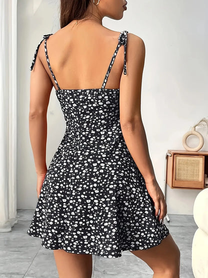 PureSummer Women’s Short Floral Dress