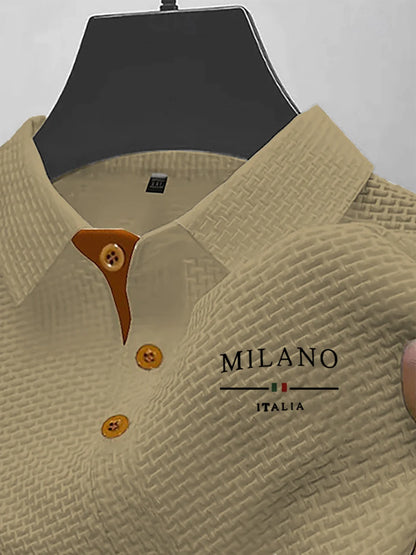 Polo de manga corta prémium para hombre | Ajuste clásico para el día a día