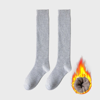 WarmNest™ Premium Winter Knee-High Socks – Breathable Thick Cotton Thermal Socks for Women
