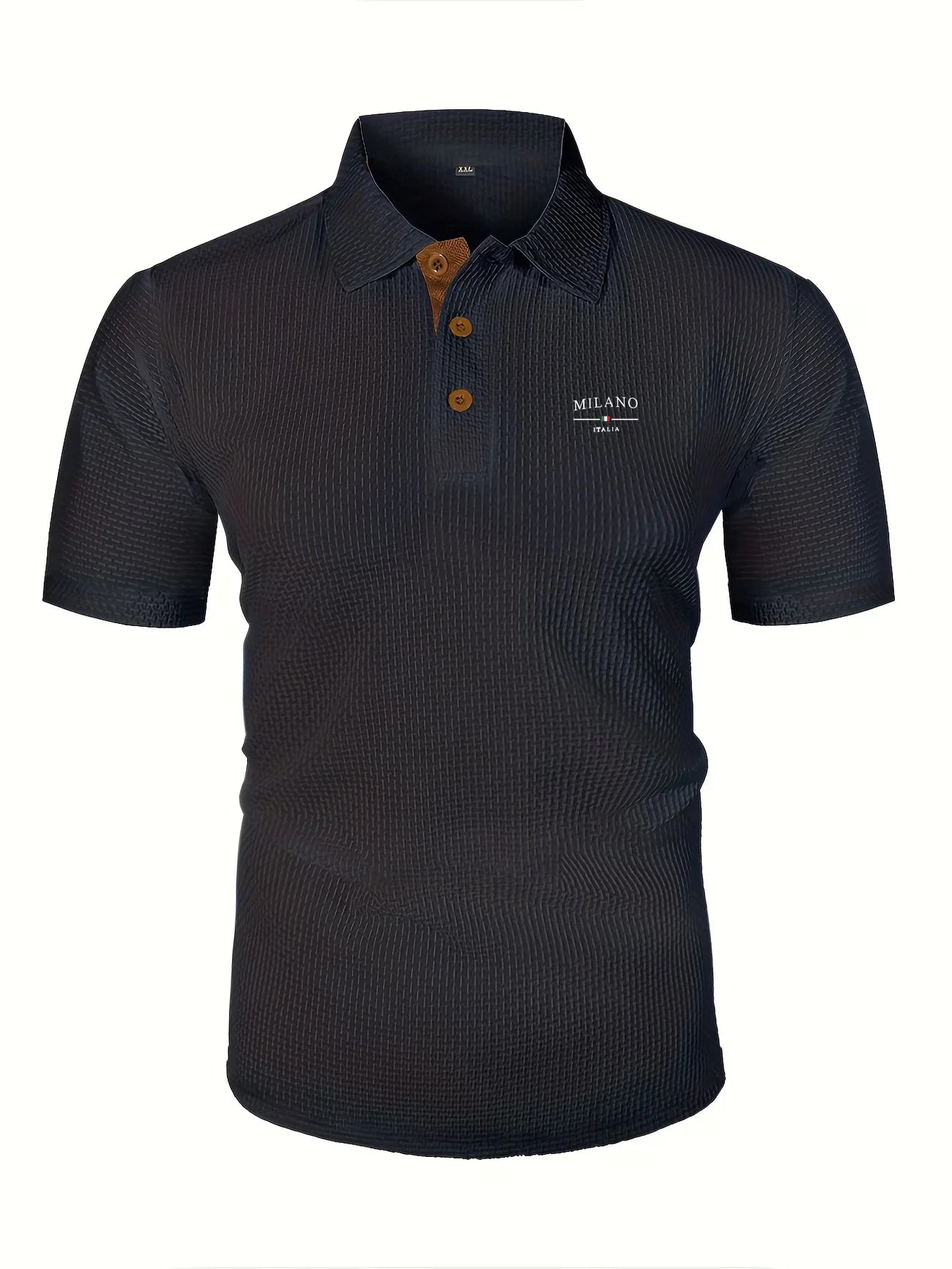 Polo de manga corta prémium para hombre | Ajuste clásico para el día a día