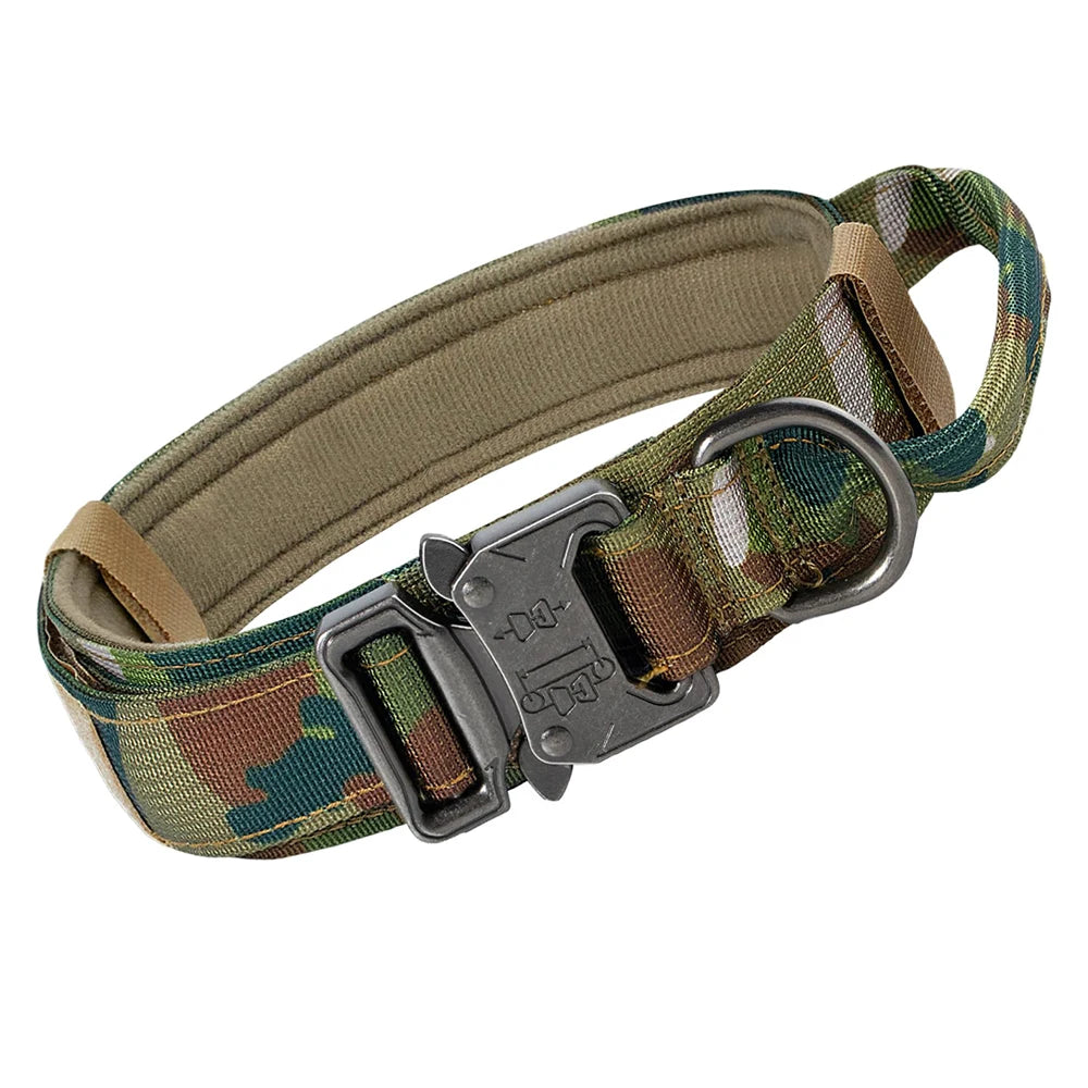 Collar de entrenamiento estilo militar CommandK9™ con asa y parche