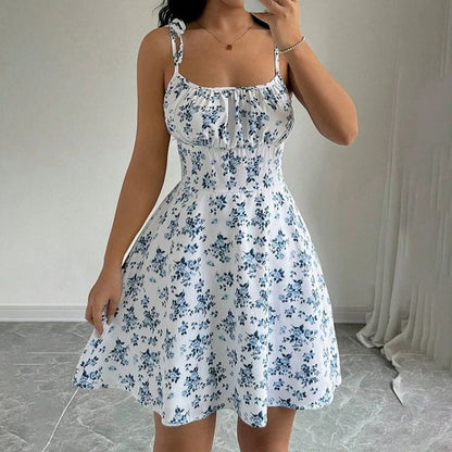 PureSummer Women’s Short Floral Dress