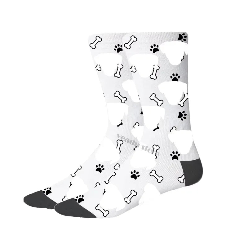 Custom Face Photo Socks – Personalised 3D Novelty Funny Socks for Men & Women