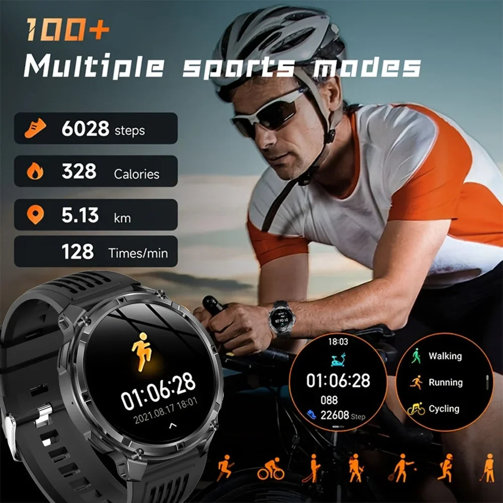 T-Rex3 Ultra Outdoor GPS Smartwatch – 1100mAh B