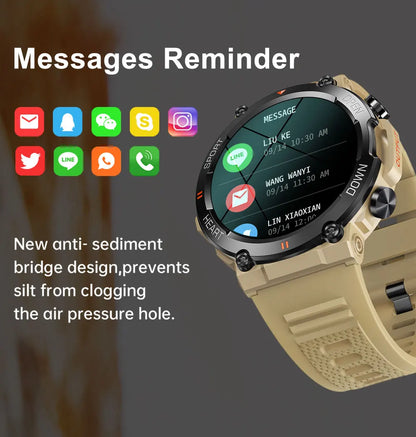 ActivePro HD Bluetooth Calling Smart Watch with Heart Rate Monitor