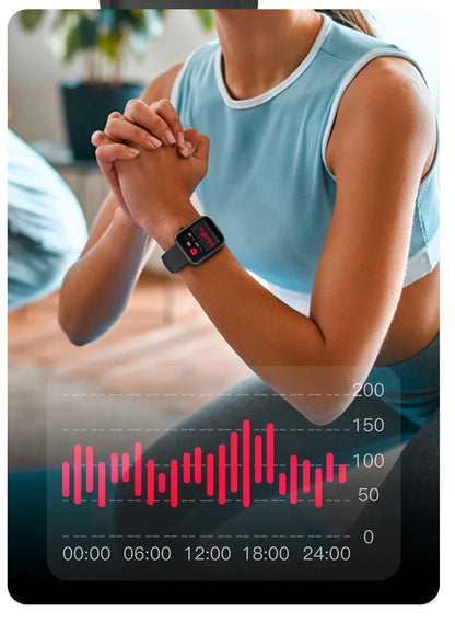 Relógio Inteligente COLMI P71 ActiveVoice – Smartwatch à prova d'água IP68 com monitoramento de saúde para homens e mulheres