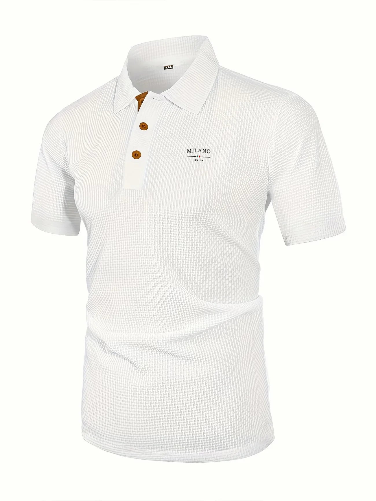 Polo de manga corta prémium para hombre | Ajuste clásico para el día a día