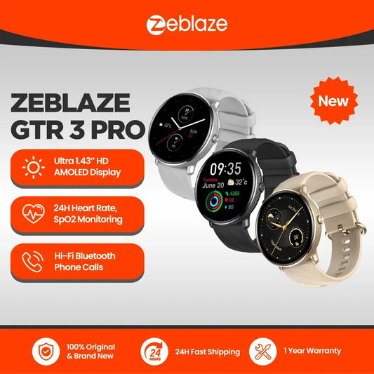 Elite AMOLED Voice Calling Smart Watch with Stainless Steel Frame