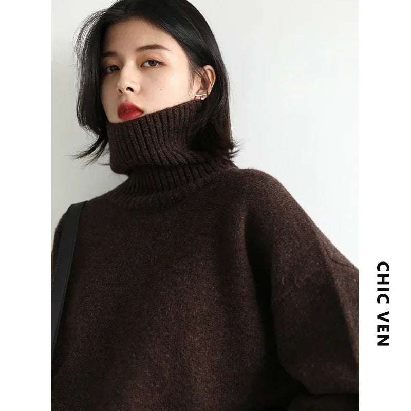 Women's Roll Neck Jumper (termo britânico para Turtleneck Sweater)